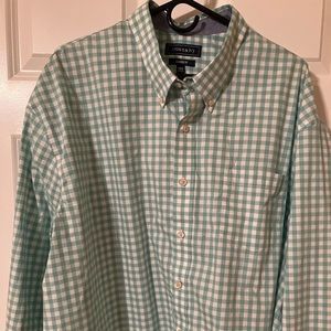 Crown & Ivy gingham shirt 3XLT